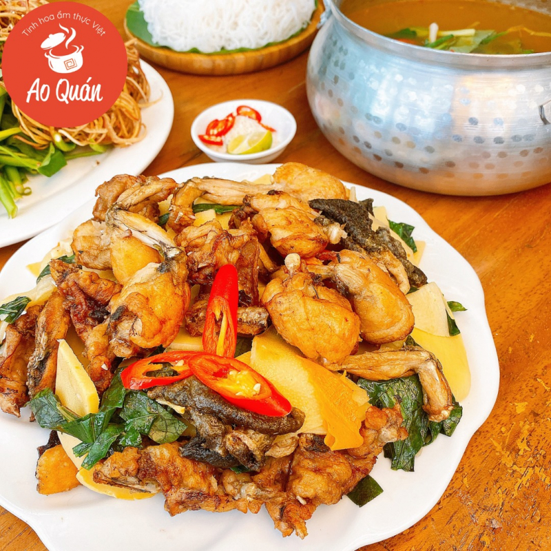 Lẩu ếch Ao Quán
