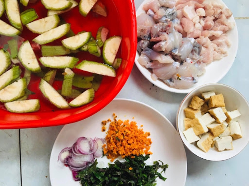 Sơ chế nguyên liệu