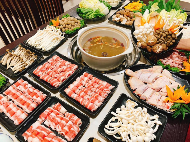 Lẩu nấm chim trời 153