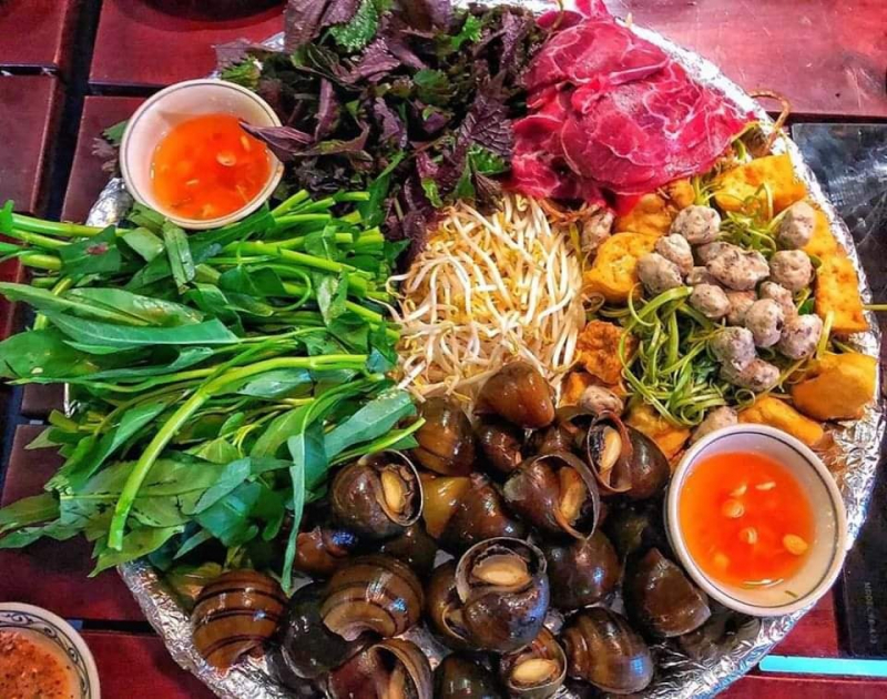 Lẩu ốc xưa
