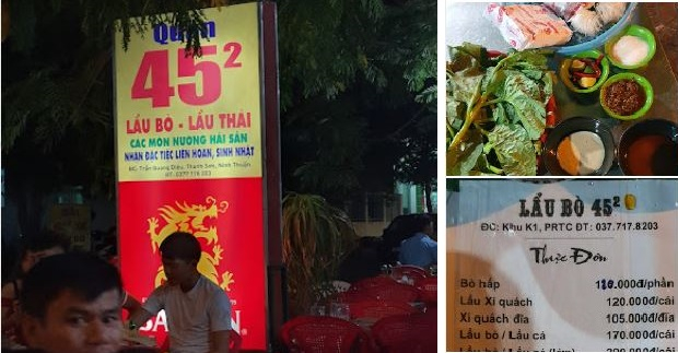 Lẩu bò 45