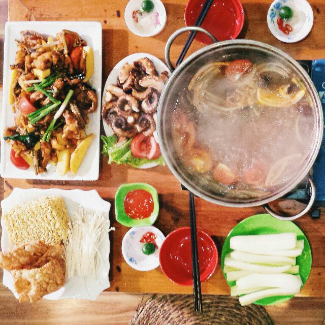 Lẩu ếch Thắng béo