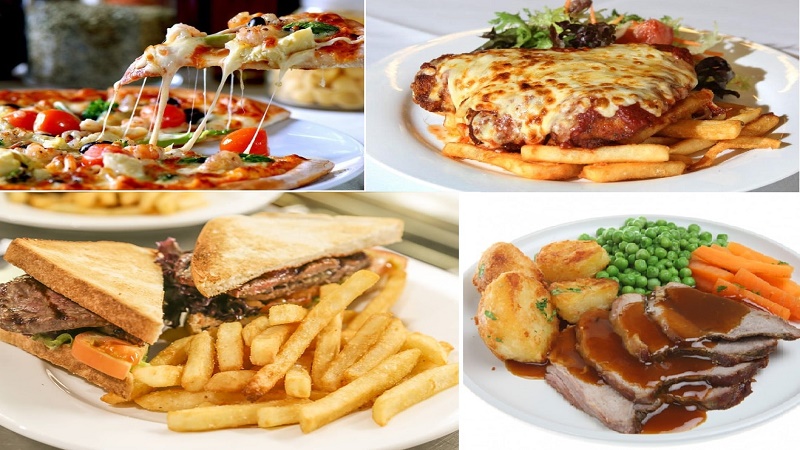Các món ăn tại OMG Restaurant Cafe