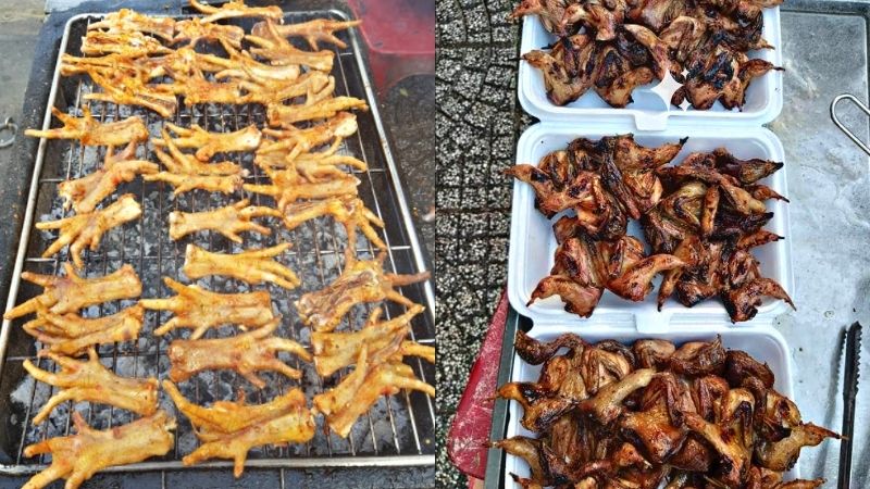Quán chân gà nướng Khoái Hoài