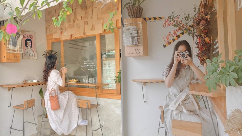 Thỏa sức chụp ảnh tại A&C Homestay and Cafe Nha Trang