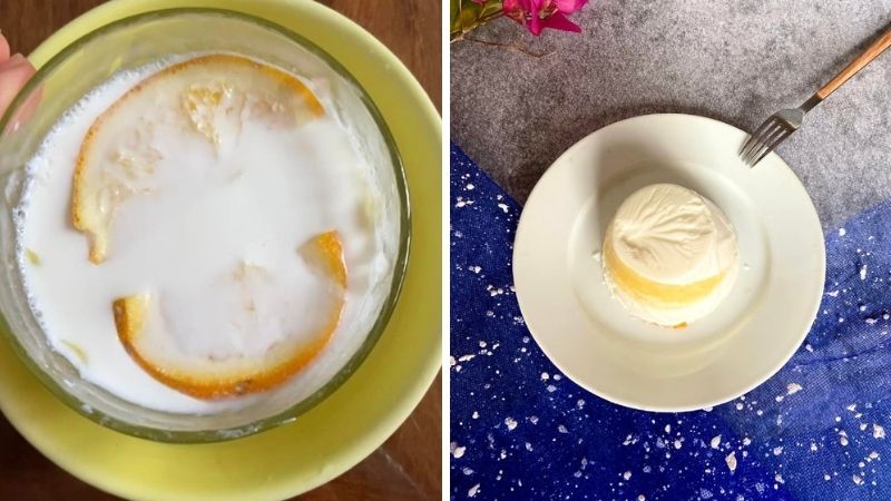 Làm lớp pudding cuối cùng