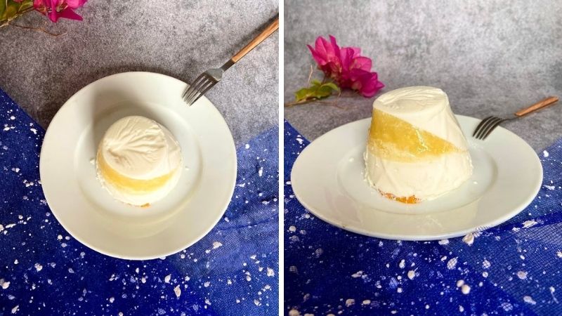 Panna Cotta cam thơm ngon, tốt cho sức khỏe