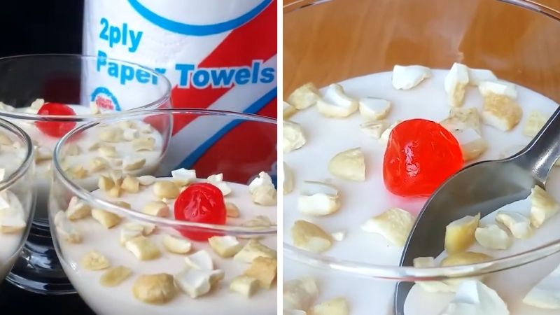 Panna Cotta sữa chua béo ngậy thơm ngon