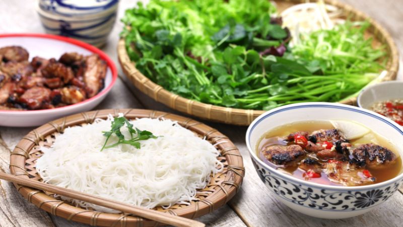 Quán bún ngon cô Tuyết 